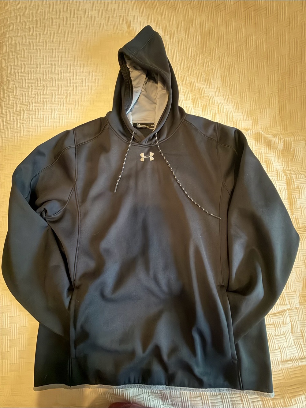 LG Black Hooded Performance Jacket